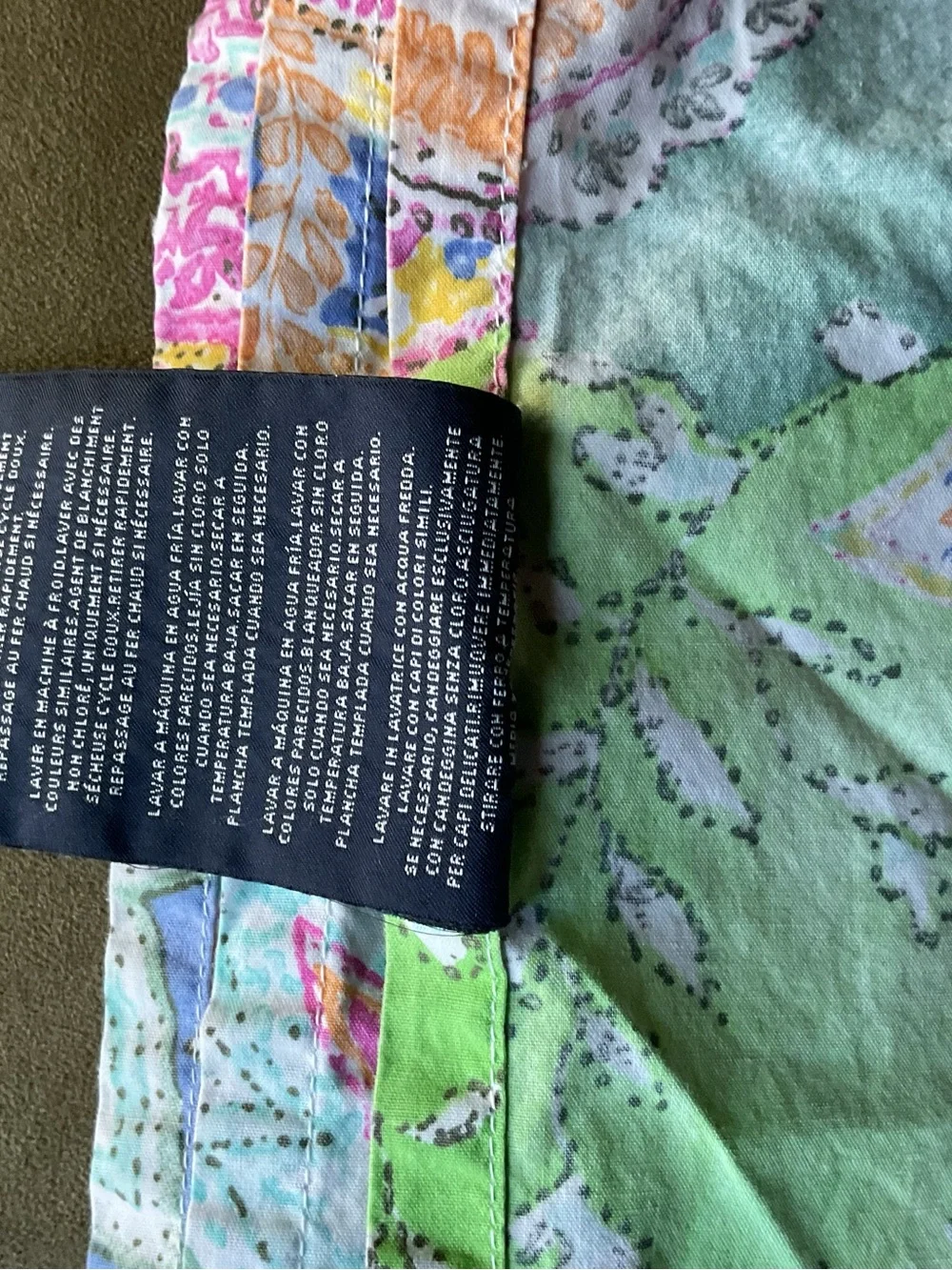 Vintage Ralph Lauren Flying Point KING 3pcs Sheet Set Paisley Multicolor
